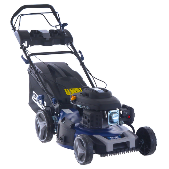 OUTLET - PICCOLI DIFETTI ESTETICI - BullMach ACHILLE 51 - Rasaerba a scoppio trazionato - 4 in 1 -  Motore a scoppio da 224cc