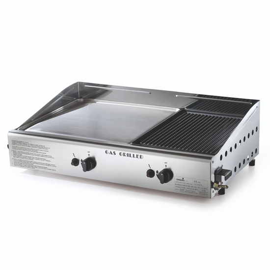 Ompagrill Double 4068/M - Plancha a gas