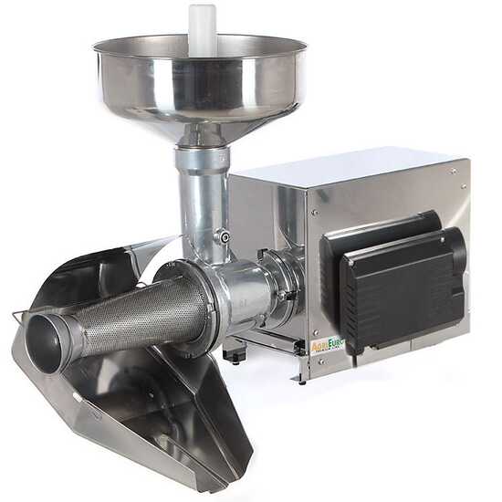 OUTLET - DA ESPOSIZIONE - Passapomodoro elettrico AE-SM5 - 1.5 Hp INOX con motore elettrico 230 V - 800 W