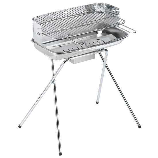 Ompagrill 60-40/XC Inox - Barbecue a carbone