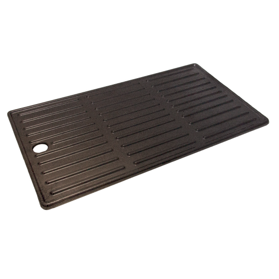 Piastra reversibile in ghisa Char-Broil - Per barbecue a due fuochi