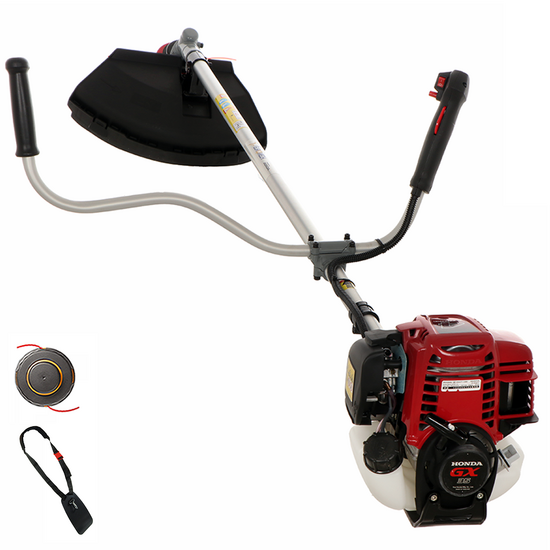 OUTLET - DIFETTI ESTETICI - EuroMech HO 35 C - Decespugliatore a benzina 4 tempi con manubrio - Motore Honda GX35