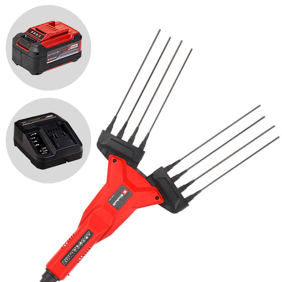 Einhell GE-FS 18/53 - Abbacchiatore a batteria - Asta telescopica - 18V 5.2Ah