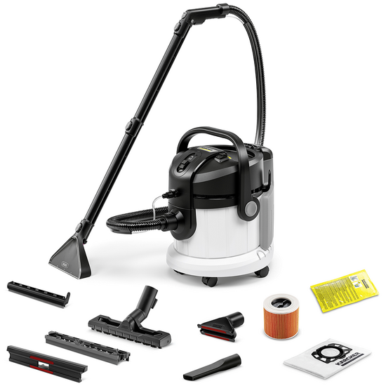 Karcher SE 4 - Lavamoquette - Aspiraliquidi - Bidone acqua pulita/sporca 4 lt - 1000 W