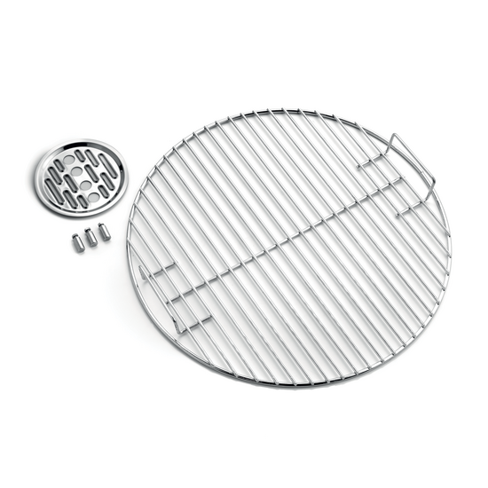 Ompagrill - Kit trasformazione bbq da pellet a carbone/legno