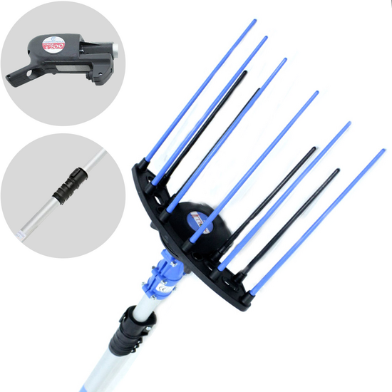 Campagnola Nuovo Holly - Asta in alluminio - 210 - 280 cm - Abbacchiatore elettrico a batteria