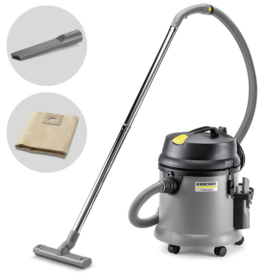 Karcher Pro NT 27/1 - Aspiratore solidi/liquidi - vano raccolta 27 lt - 1380 W