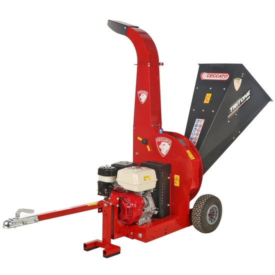 Ceccato Tritone BIG - Biotrituratore a scoppio trainabile - Motore Honda GX390