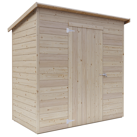 Alce Stefy 207x102 - Casetta da giardino in legno - 207x102x215 cm