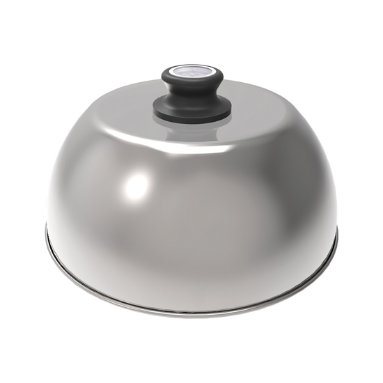 LotusGrill - Cappa inox e vetro per barbecue G28