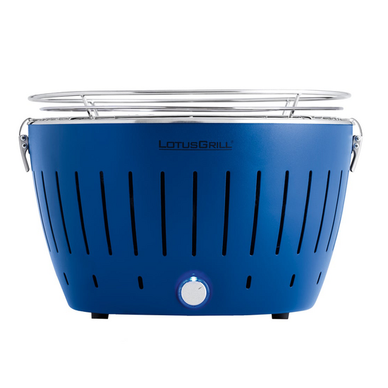 LotusGrill LG G34 U BL - Barbecue portatile per esterno - Scocca blu