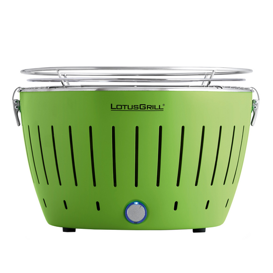 LotusGrill LG G34 U GR - Barbecue portatile per esterno - Scocca verde
