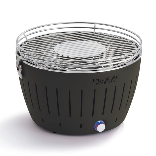 LotusGrill LG G34 H - Barbecue portatile per esterno ibrido - Scocca nera