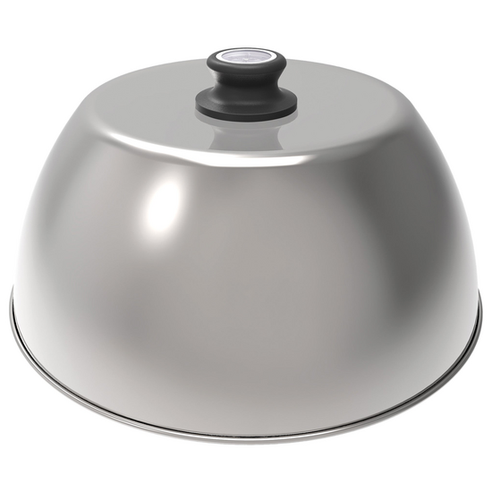 LotusGrill - Cappa inox e vetro per barbecue G34