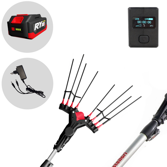 Castellari Vertigo L 18V - Abbacchiatore elettrico a batteria 240-330 cm - 18V/5.2ah