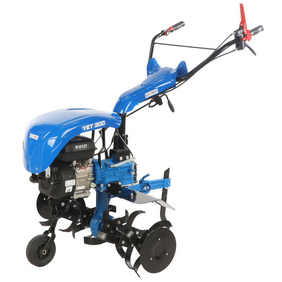 EuroMech YET 300 - Motozappa a scoppio - 7 HP - Motore Yagmur R210