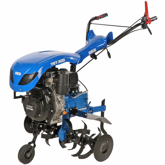 EuroMech YET 300 - Motozappa diesel 7 HP - Motore D300 208cc