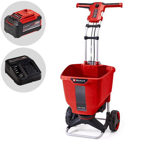 Einhell GE-SR 18/22 Li - Spandiconcime a batteria multiuso - 18V 5.2Ah