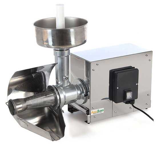 OUTLET - SENZA IMBALLO ORIGINALE - Passapomodoro AE-SM3 INOX con motore elettrico - 375W - 0.5 Hp