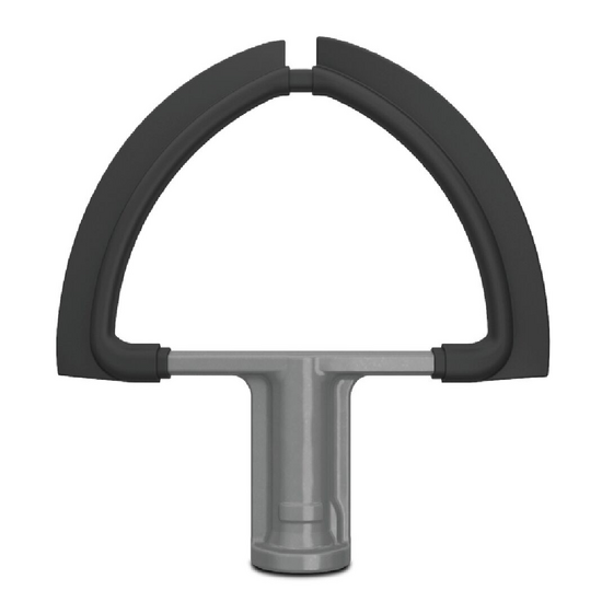 KitchenAid Frusta bordo flessibile - Accessorio per planetaria 5.6 - 6.6 l