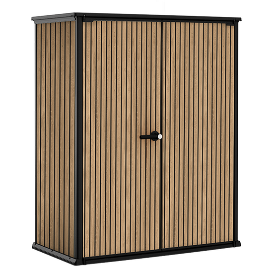 Keter Signature Venetian - Armadio porta attrezzi da giardino - 140x73x170 cm