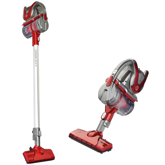 DCG BS5070 - Scopa elettrica ricaricabile senza filo - Batteria al litio 22.2 V