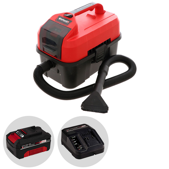 Einhell TE-VC 18/10 Li - Aspiratore portatile a batteria - 18V 4Ah