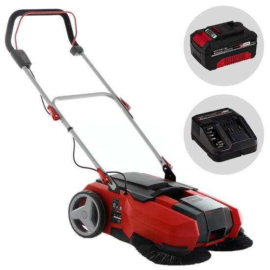 Einhell TE-SW 18/610 Li S - Spazzatrice a batteria -18V 4Ah