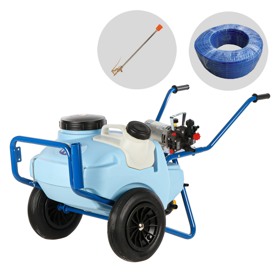 Annovi Reverberi CAR 90/H + AR DUE DC - Carrello con cisterna con elettropompa per irrorazione