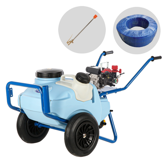 Annovi Reverberi CAR 90/H + AR 252 EM - Carrello con cisterna con elettropompa per irrorazione