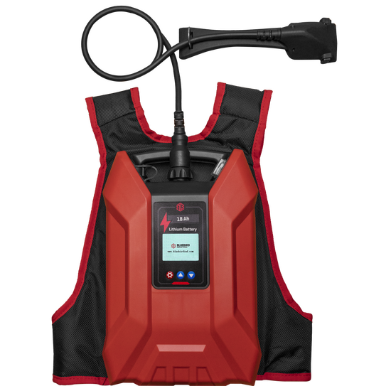 OUTLET - DA ESPOSIZIONE - Blue Bird Kit zaino a batteria 50.4 V -18 Ah