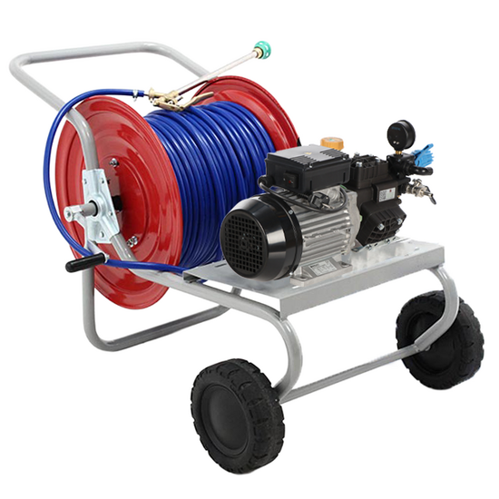 Kit motopompa elettrica da irrorazione con carrello - Bertolini Pumps PA 330.1 VF