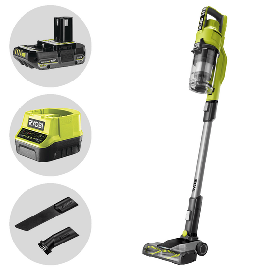 Ryobi RSV18-0 - Aspirapolvere a batteria - 18V - 2Ah