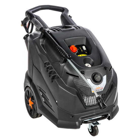 Comet New Scout Evo 160 Extra - Idropulitrice ad acqua calda professionale - 160 bar max - 600 l/h