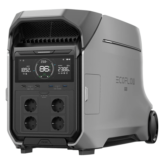EcoFlow Delta Pro 3 - Batteria PowerStation Portatile - 4000W - 4096 Wh/51.2V
