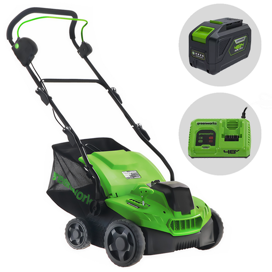 Greenworks GD48SC36 - Arieggiatore a batteria  - 48V 5Ah