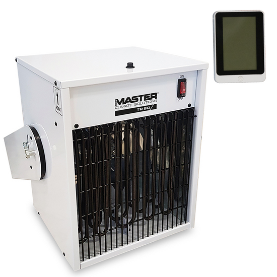 Master TR 9D - Generatore di aria calda elettrico con ventilatore - 9 kw - Unit&agrave; di controllo remota