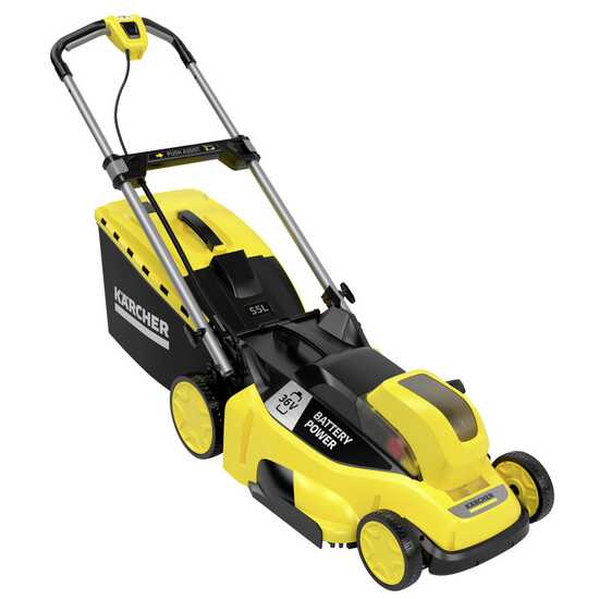 OUTLET - UTILIZZATO PER PROVA - Karcher LMO 36-46 - Tagliaerba a batteria - 36V/5Ah - Taglio 46 cm