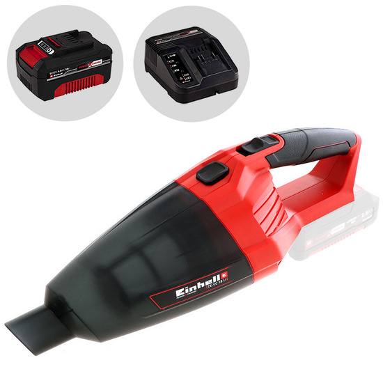 Einhell TE-VC 18 Li - Aspiratore a batteria portatile - 18V 4Ah
