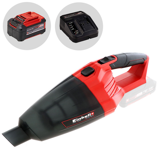 Einhell TE-VC 18 Li - Aspirapolvere a batteria portatile - 18V 5.2Ah