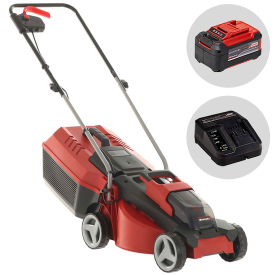 Einhell GE-CM 18/30 Li PXC - Tagliaerba a batteria -18V 5.2Ah - Taglio 30 cm
