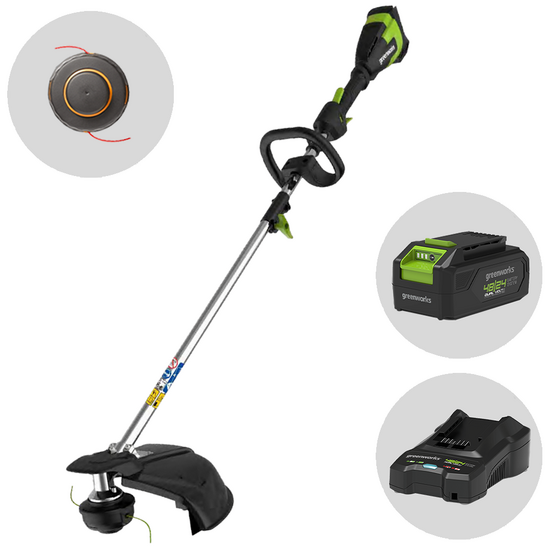 Greenworks GD48TX - Decespugliatore a batteria - 48V - 2Ah