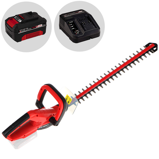 Einhell GE-CH 1846 Li PXC - Tagliasiepi a batteria 18V 4Ah - Lama da 46 cm