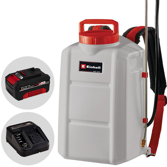 Einhell GE-WS 18/150 Li - Pompa irroratrice a zaino a batteria - 18V 4Ah