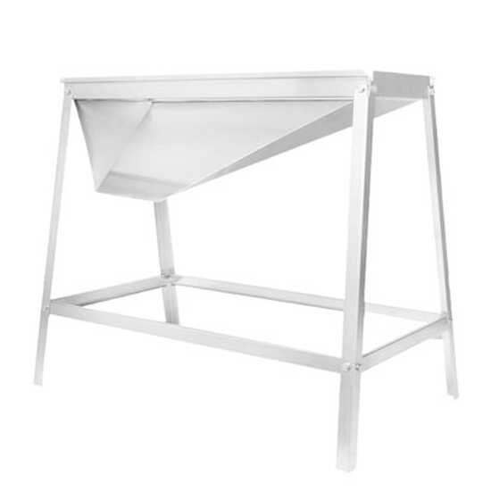 OUTLET - PICCOLI DIFETTI ESTETICI - Cavalletto in acciaio smaltato per pigiadiraspatrice a barella