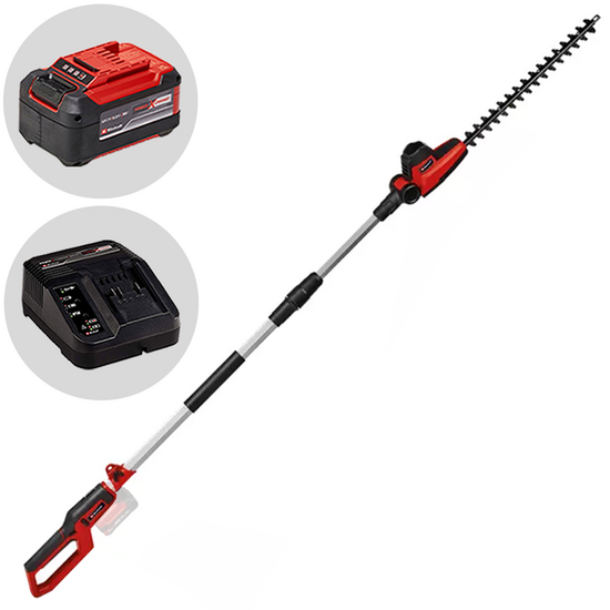 Einhell GC-HH 18/45 Li T - Tagliasiepi su asta di prolunga a batteria 18V 5.2Ah