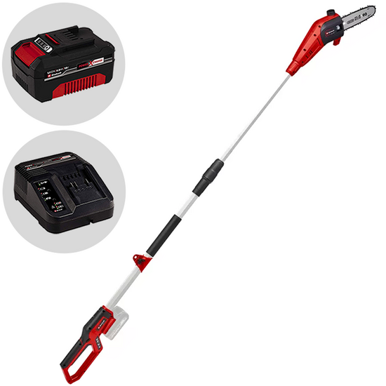 Einhell GC-LC 18/20 Li T - Potatore a batteria su asta di prolunga - 18V 4Ah