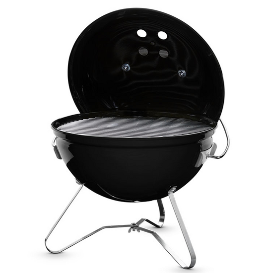 OUTLET - UTILIZZATO PER PROVA - Weber Smokey Joe Premium Black - Barbecue a carbone portatile