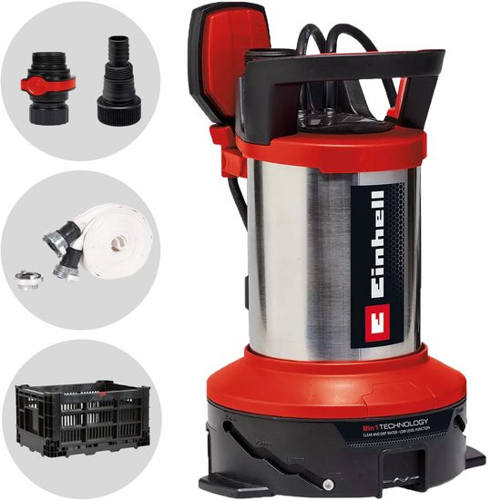 EINHELL GE-DP 7535 - Elettropompa sommersa acque scure - 750 W