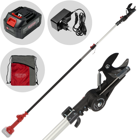 Archman HELIUM+ - Svettatoio a batteria - 256 - 415 cm - 4Ah 21V - Diametro di taglio 35mm